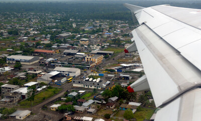 Flying out of Coca, Orellana, Ecuador