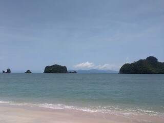 Overview of Langkawi Island in Malaysia - July 2018