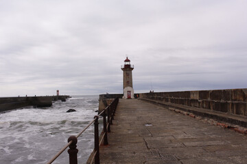 Latarnia Morska w Porto - obrazy, fototapety, plakaty