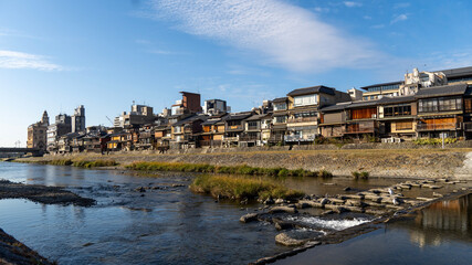 Fototapeta premium view of the town