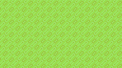 Patrón diagonal de rectángulos largo y chicos intercalados superpuestos con fondo de color verde - obrazy, fototapety, plakaty