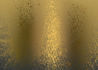 Golden abstract  decorative paper texture  background  for  artwork  - Illustration