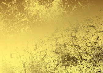 Golden abstract  decorative paper texture  background  for  artwork  - Illustration
