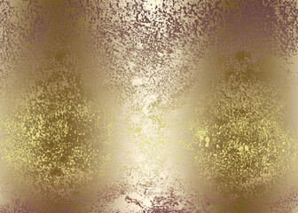 Golden abstract  decorative paper texture  background  for  artwork  - Illustration