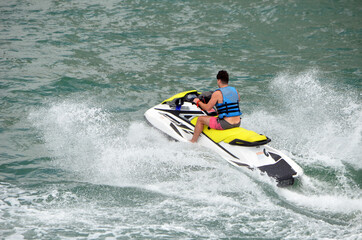 jet ski action