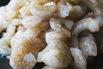Detalle de camarones