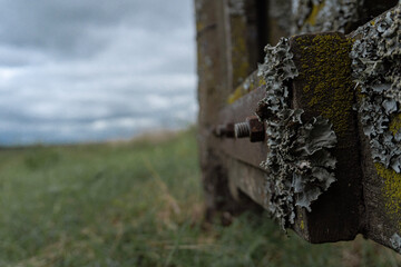 Fototapeta na wymiar fence in the countryside