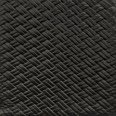 black weave leather texture pattern background