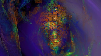 抽象的な幾何学模様の背景