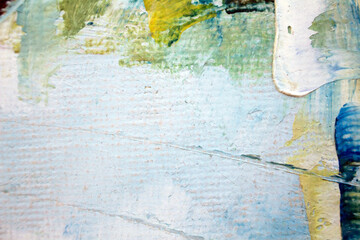 the painting is painted on canvas with oil paints background for creative design