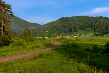 The high and long plateaus of the western black sea