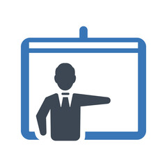 Training lecture icon