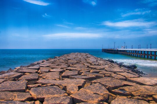 Pondicherry Pier View