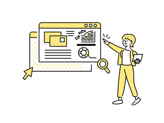 プレゼン、ミーティング資料に使えるシーンイラスト