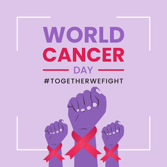 World cancer day banner