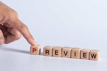 hand holding dice with text for illustration of 