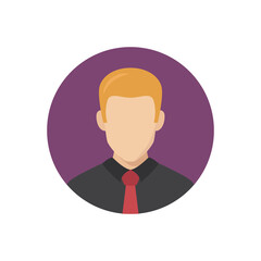 Young businessman avatar icon