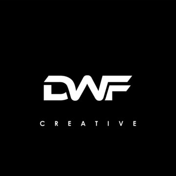 DWF Letter Initial Logo Design Template Vector Illustration