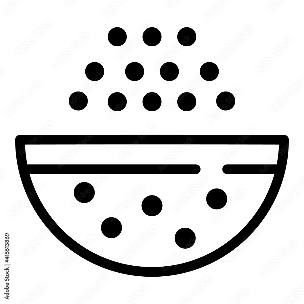 Poster collecting milk icon. outline collecting milk vector icon for web design isolated on white backgroun