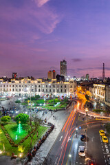 Plaza San Martin, Centro Hist&oacute;rico de Lima - Per&uacute;