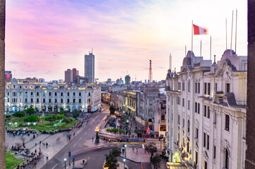 Plaza San Martin, Centro Hist&oacute;rico de Lima - Per&uacute;