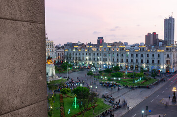 Plaza San Martin, Centro Histórico de Lima - Perú
