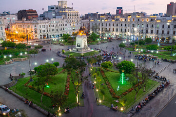 Plaza San Martin, Centro Hist&oacute;rico de Lima - Per&uacute;