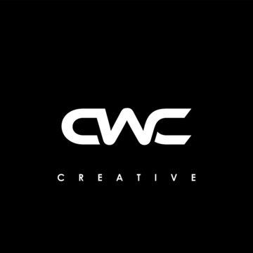 CWC Letter Initial Logo Design Template Vector Illustration