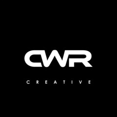 CWR Letter Initial Logo Design Template Vector Illustration