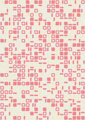 Abstract Geometric Pattern generative computational art illustration