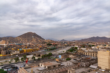 Panor&aacute;mica de la ciudad de Lima, Per&uacute;