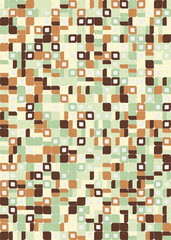 Abstract Geometric Pattern generative computational art illustration