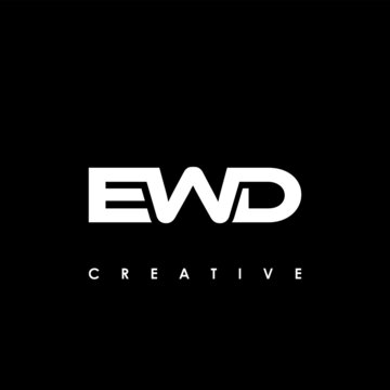EWD Letter Initial Logo Design Template Vector Illustration