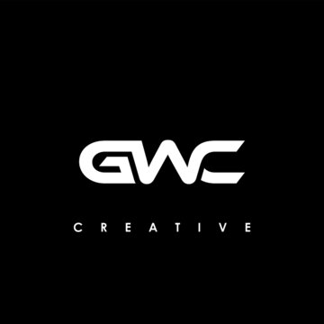 GWC Letter Initial Logo Design Template Vector Illustration