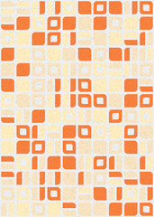 Abstract Geometric Pattern generative computational art illustration