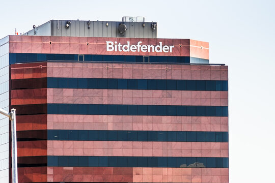 Oct 11, 2020 Santa Clara / CA / USA - Bitdefender headquarters in Silicon Valley; Bitdefender SRL is a Romanian cybersecurity technology company