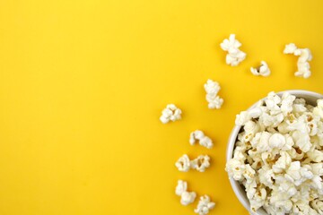popcorn in a bowl