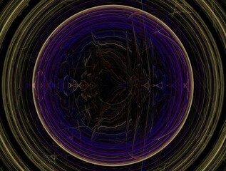 Imaginatory fractal background Image