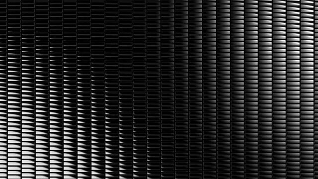 Rotating mirror plates on a black background - Creative Design Element.