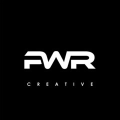 PWR Letter Initial Logo Design Template Vector Illustration