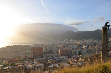 City views and landscapes of Salerno