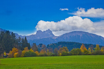 Romantic scenery of Bavaria area, take a train to Fussen town.