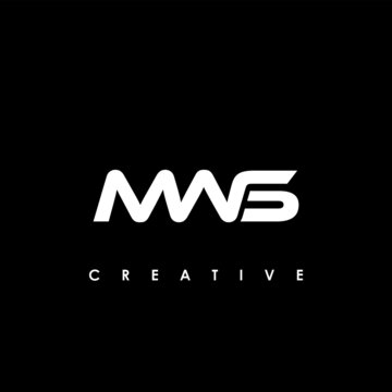 MWS Letter Initial Logo Design Template Vector Illustration