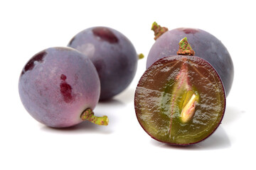 grape on white background 