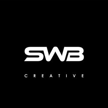 SWB Letter Initial Logo Design Template Vector Illustration