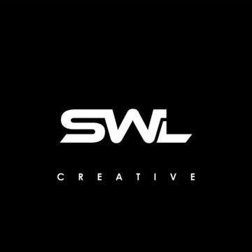 SWL Letter Initial Logo Design Template Vector Illustration