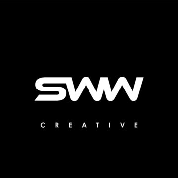 SWW Letter Initial Logo Design Template Vector Illustration