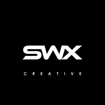 SWX Letter Initial Logo Design Template Vector Illustration