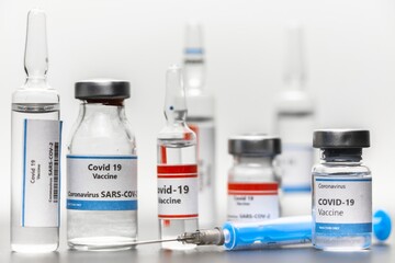 Vaccine for virus in small bottles