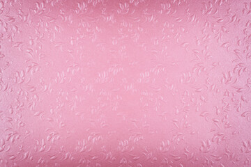 Pink textured retro background with vignette